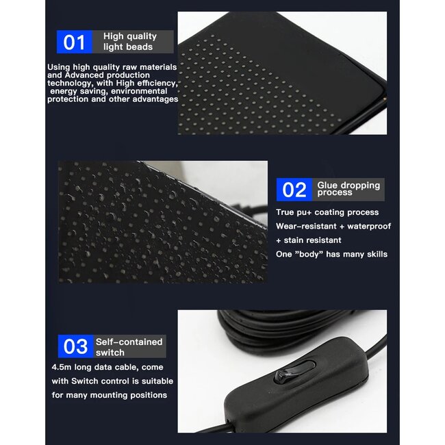 MATRIX GLB-106-0008 Εύκαμπτη Κυλιόμενη Ψηφιακή Επιγραφή 33x20cm P4.5 64x32 Pixel LED 10W AC 220-240V Αδιάβροχο IP65 Πολύχρωμο RGB - Bluetooth Control μέσω iPIXEL APP - Μ33 x Π0.4 x Υ20cm - 2 Χρόνια Εγγύηση - 14