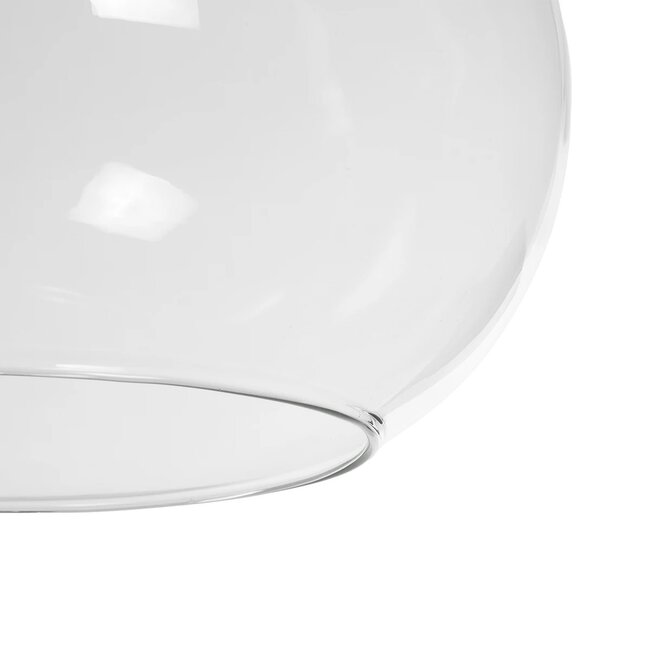 BALU 206-0043 Μοντέρνο Κρεμαστό Φωτιστικό Οροφής με Ντουί 1 x E27 AC 220-240V IP20 - Διάφανο - Μ20 x Π20 x Υ42cm - 8