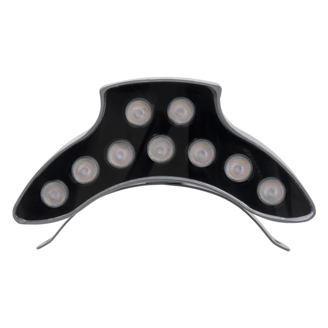  TREEPINA 90682 Κυρτή Μπάρα Φωτισμού Wall Washer για Φυτά - Δέντρα LED 9W 990lm 30° DC 24V Αδιάβροχο IP65 Θερμό Λευκό 2700K Dimmable - Bridgelux SMD Chip - Γκρι Ανθρακί - Μ20.5 x Π5.5 x Υ12cm - 3 Χρόνια Εγγύηση - 4