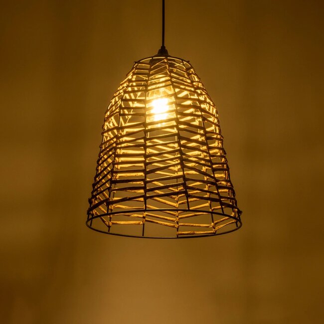 NETZ 205-0026 Boho Κρεμαστό Φωτιστικό Οροφής με Ντουί 1 x E27 AC 220-240V IP20 - Μπεζ - M30 x Π30 x Υ38cm - 3 NETZ 205-0026 Boho Κρεμαστό Φωτιστικό Οροφής με Ντουί 1 x E27 AC 220-240V IP20 - Μπεζ - M30 x Π30 x Υ38cm - 3