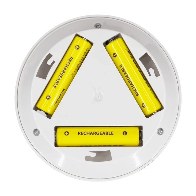 79045 Φωτιστικά Νυκτός Μπαταρίας LED COB 6W 600lm με Timer & Ασύρματο Χειριστήριο RF - ΣΕΤ 3 Τεμαχίων Θερμό Λευκό 3000K - 8