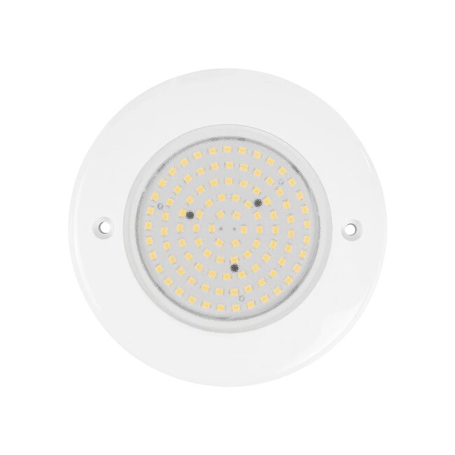 POOLARTY 61716 Υποβρύχιο Φωτιστικό για Σιντριβάνια/Πισίνες LED 8W 600lm 120° DC 12V Αδιάβροχο IP68 Θερμό Λευκό 2700K Dimmable - 1m VDE Rubber Καλώδιο - Φ13 x Υ2cm - 3 Χρόνια Εγγύηση