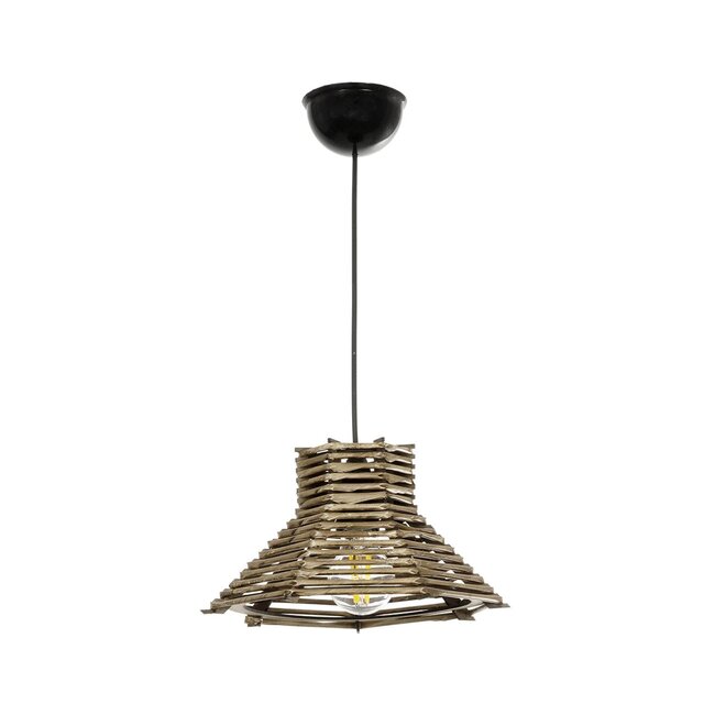 JUTTI 205-0042 Boho Κρεμαστό Φωτιστικό Οροφής με Ντουί 1 x E27 AC 220-240V IP20 - Μπεζ - M26 x Π26 x Υ15cm - 4 JUTTI 205-0042 Boho Κρεμαστό Φωτιστικό Οροφής με Ντουί 1 x E27 AC 220-240V IP20 - Μπεζ - M26 x Π26 x Υ15cm - 4