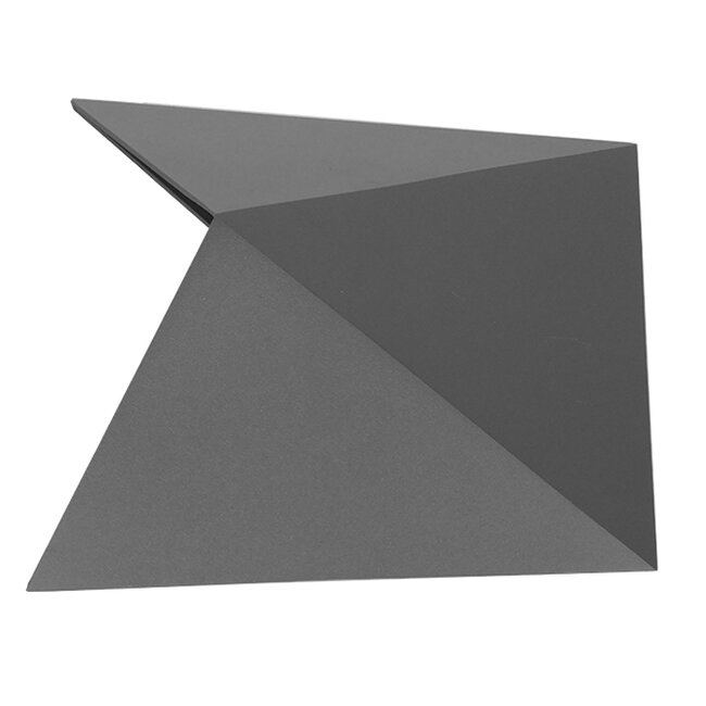 LED Φωτιστικό Τοίχου Απλίκα STEALTH Αρχιτεκτονικού Φωτισμού Γκρι IP65 10 Watt CREE Ψυχρό Λευκό  96509