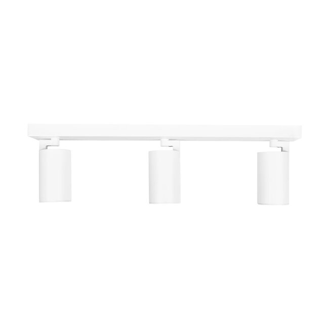 kelvo® SPOTA KLV-101-0139 Μοντέρνο Κινούμενο Φωτιστικό Σποτ Οροφής με Ντουί 3 x GU10 90° AC 220-240V IP20 - Λευκό Ματ - Μ48 x Π6.2 x Υ14cm - 7 kelvo® SPOTA KLV-101-0139 Μοντέρνο Κινούμενο Φωτιστικό Σποτ Οροφής με Ντουί 3 x GU10 90° AC 220-240V IP20 - Λευκό Ματ - Μ48 x Π6.2 x Υ14cm - 7