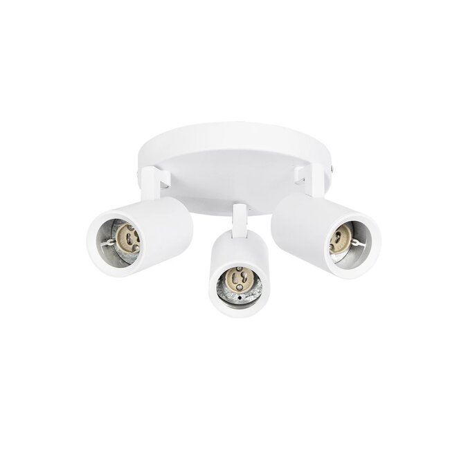 kelvo® SPOTA KLV-101-0145 Μοντέρνο Κινούμενο Φωτιστικό Σποτ Οροφής με Ντουί 3 x GU10 90° AC 220-240V IP20 - Λευκό Ματ - Μ19 x Π19 x Υ14cm - 4 kelvo® SPOTA KLV-101-0145 Μοντέρνο Κινούμενο Φωτιστικό Σποτ Οροφής με Ντουί 3 x GU10 90° AC 220-240V IP20 - Λευκό Ματ - Μ19 x Π19 x Υ14cm - 4