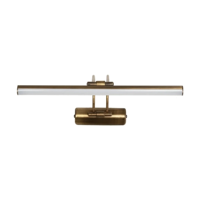REFINE 203-0186 Φωτιστικό Τοίχου - Απλίκα LED 7W 640lm 120° AC 220-240V IP44 Θερμό Λευκό Μπρονζέ - Μ35 x Π25 x Υ9cm - 2 Xρόνια Εγγύηση - 4