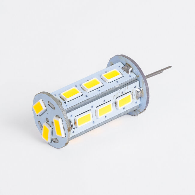 76133 Λάμπα LED G4 SMD 5630 5W 600lm 320° DC 12-24V IP20 Φ1.8 x Υ4.3cm Ψυχρό Λευκό 6000K Dimmable - 2 Χρόνια Εγγύηση - 2 76133 Λάμπα LED G4 SMD 5630 5W 600lm 320° DC 12-24V IP20 Φ1.8 x Υ4.3cm Ψυχρό Λευκό 6000K Dimmable - 2 Χρόνια Εγγύηση - 2