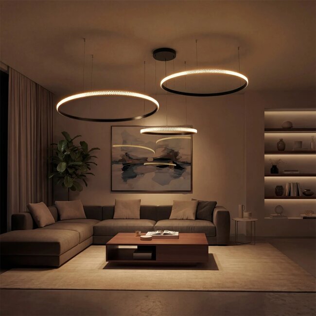 kelvo® DIAMOND KLV-101-0245 Κρεμαστό Φωτιστικό Οροφής LED 150W 15000lm 180° AC 220-240V IP20 Ρυθμιζόμενο Λευκό CCT με Χειριστήριο από 2700K έως 6000K Dimmable - Lumileds SMD Chip - Μαύρο Ματ - Μ170 x Π170 x Υ60cm - 3 Χρόνια Εγγύηση kelvo® DIAMOND KLV-101-0245 Κρεμαστό Φωτιστικό Οροφής LED 150W 15000lm 180° AC 220-240V IP20 Ρυθμιζόμενο Λευκό CCT με Χειριστήριο από 2700K έως 6000K Dimmable - Lumileds SMD Chip - Μαύρο Ματ - Μ170 x Π170 x Υ60cm - 3 Χρόνια Εγγύηση