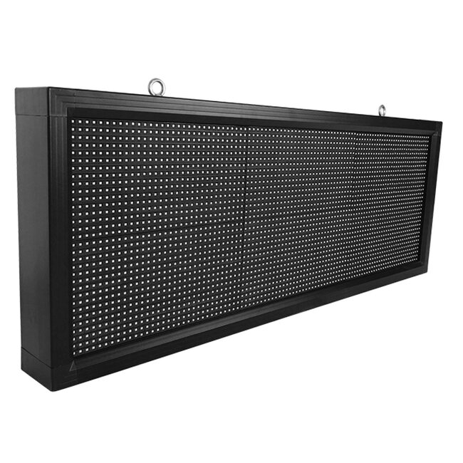 90271 Κυλιόμενη Ψηφιακή Επιγραφή P10 LED SMD AC 220-240V με Wi-Fi - Αδιάβροχή IP54 - Μονής Όψης - Μ104 x Π9 x Υ40cm Κόκκινο 90271 Κυλιόμενη Ψηφιακή Επιγραφή P10 LED SMD AC 220-240V με Wi-Fi - Αδιάβροχή IP54 - Μονής Όψης - Μ104 x Π9 x Υ40cm Κόκκινο