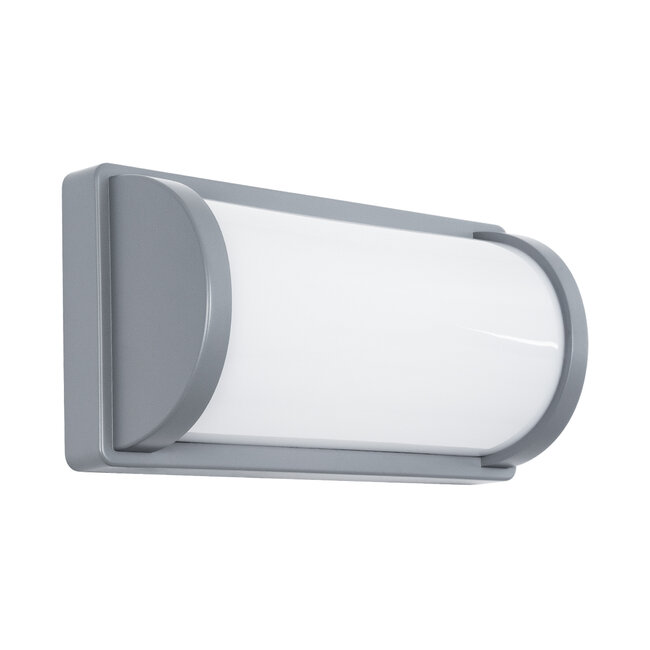 CELESTIAL 60695 Φωτιστικό Τοίχου - Απλίκα Εσωτερικού/Εξωτερικού Χώρου LED 15W 1575lm 120° AC175-265V Αδιάβροχο IP65 - Πλαστικό Σώμα - Φυσικό λευκό 4500K - Μ26 x Π9 x Υ13.5cm - Γκρι