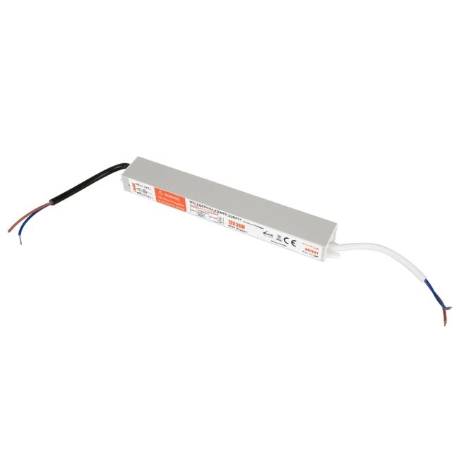 LUMIWATER 73051 Τροφοδοτικό/Μετασχηματιστής SELV 36W 3A DC 12V Αδιάβροχο IP67 - AC 220-240V σε DC 12V - Μ22.1 x Π3 x Υ2cm - 3 Χρόνια Εγγύηση - 4