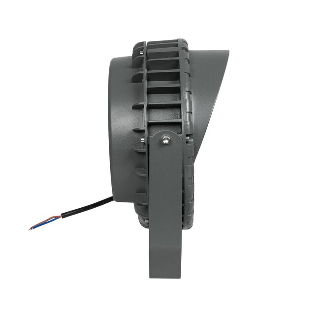 TREEVINA 999-0268 Φωτιστικό Σποτ με Αντιθαμβωτική Γρίλια για Φυτά - Δέντρα με Βάση Κήπου / Καρφωτό LED 24W 2040lm 10° DC 24V Αδιάβροχο IP65 Ultra Θερμό Λευκό 2200K Dimmable - Bridgelux SMD Chip - Γκρι Ανθρακί - Μ24.5 x Π14 x Υ27cm - 3 Χρόνια Εγγύηση - 4