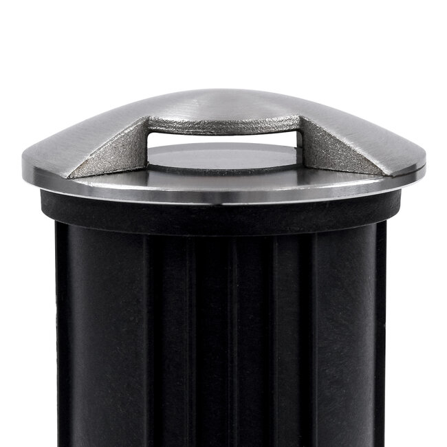 UNDERGROUNDRENA 90662 Φωτιστικό Σκαλοπατιού / Διαδρόμου LED 1W 110lm 30° DC 24V Αδιάβροχο IP65 Θερμό Λευκό 2700K Dimmable - Bridgelux SMD Chip - Ανοξείδωτο Ατσάλι SS304 - Μ5 x Π5 x Υ9cm / Q4.2cm - 3 Χρόνια Εγγύηση - 7