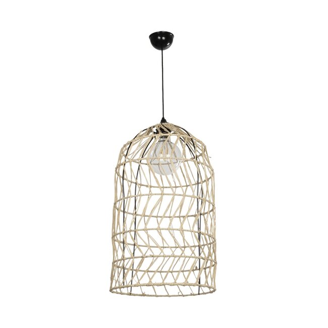 NETI 205-0025 Boho Κρεμαστό Φωτιστικό Οροφής με Ντουί 1 x E27 AC 220-240V IP20 - Μπεζ - M35 x Π35 x Υ63cm - 4 NETI 205-0025 Boho Κρεμαστό Φωτιστικό Οροφής με Ντουί 1 x E27 AC 220-240V IP20 - Μπεζ - M35 x Π35 x Υ63cm - 4