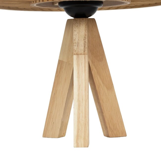 TULUM 01993 Boho Επιτραπέζιο Φωτιστικό Πορτατίφ με Ντουί 1 x E27 AC 220-240V IP20 - Μπεζ - Μ30 x Π30 x Υ40cm - 6