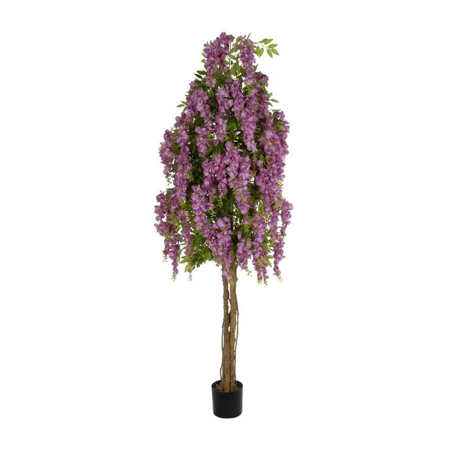 Artificial Garden WISTERIA PINK 20681 Τεχνητό Διακοσμητικό Δέντρο Ροζ Βιστερία Μ60 x Π60 x Υ180cm - 5