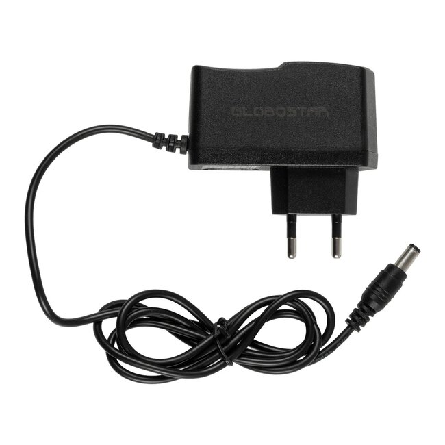 VOLTIX GLB-107-0001 Τροφοδοτικό/Μετασχηματιστής Class II SELV 12W 1A AC 220-240V σε DC 12V IP20 - Μαύρο Ματ - Μ7.3 x Π4 x Υ2.8cm - 3 Χρόνια Εγγύηση - 7