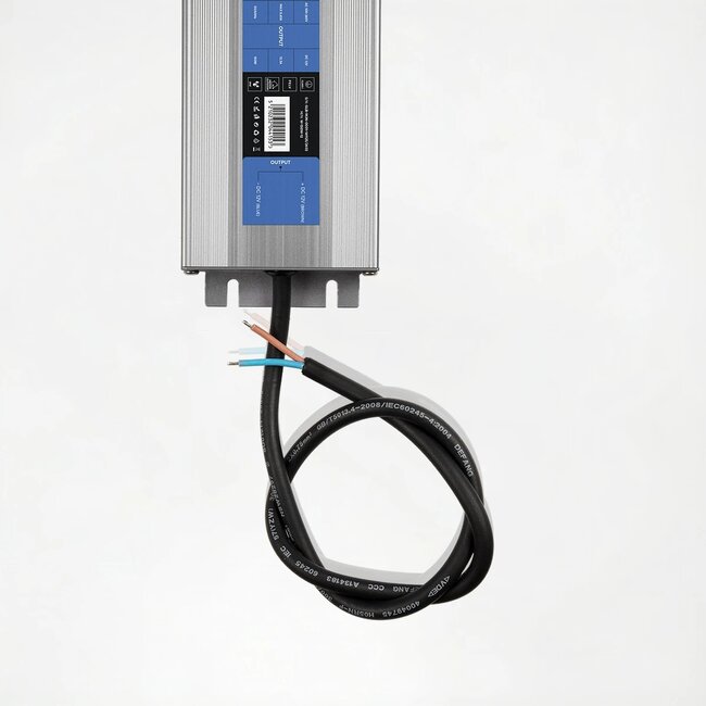 kelvo® SELAS KLV-107-0024 Τροφοδοτικό/Μετασχηματιστής Class I PELV 150W 12.5A AC 220-240V σε DC 12V Αδιάβροχο IP67 - Γκρι Ανθρακί Ματ - Μ18.9 x Π6.5 x Υ2.2cm - 5 Χρόνια Εγγύηση - 5
