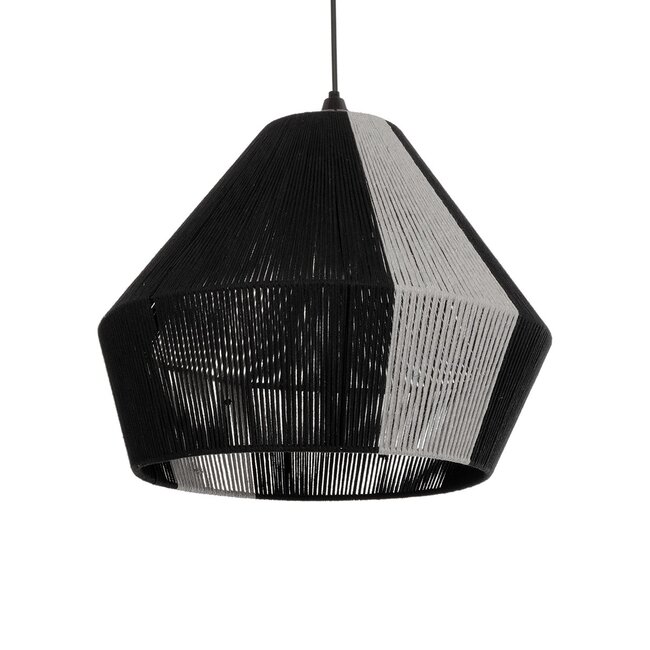 ANGULUS 205-0021 Boho Κρεμαστό Φωτιστικό Οροφής με Ντουί 1 x E27 AC 220-240V IP20 - Μαύρο & Γκρι - M40 x Π40 x Υ35cm - 2 ANGULUS 205-0021 Boho Κρεμαστό Φωτιστικό Οροφής με Ντουί 1 x E27 AC 220-240V IP20 - Μαύρο & Γκρι - M40 x Π40 x Υ35cm - 2