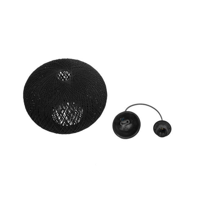 SOLEI 205-0005 Boho Κρεμαστό Φωτιστικό Οροφής με Ντουί 1 x E27 AC 220-240V IP20 - Μαύρο - M30 x Π30 x Υ35cm - 11 SOLEI 205-0005 Boho Κρεμαστό Φωτιστικό Οροφής με Ντουί 1 x E27 AC 220-240V IP20 - Μαύρο - M30 x Π30 x Υ35cm - 11