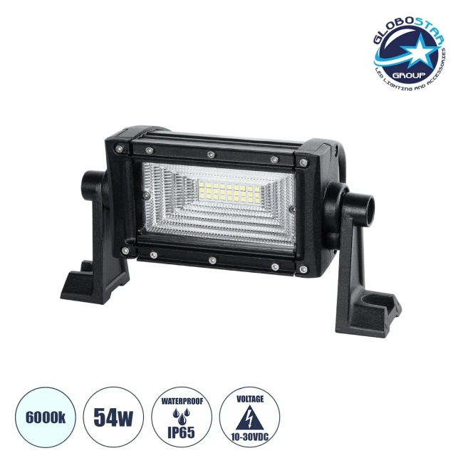 85480 Μπάρα LED Pencil Beam 7D 2835 SMD 54W 10-30V για Αυτοκίνητα & Φορτηγά LED CREE XBD 6480lm 15° DC 10-30V Αδιάβροχη IP65 Ψυχρό Λευκό 6000K - Μ22 x Π10 x Υ11cm 85480 Μπάρα LED Pencil Beam 7D 2835 SMD 54W 10-30V για Αυτοκίνητα & Φορτηγά LED CREE XBD 6480lm 15° DC 10-30V Αδιάβροχη IP65 Ψυχρό Λευκό 6000K - Μ22 x Π10 x Υ11cm