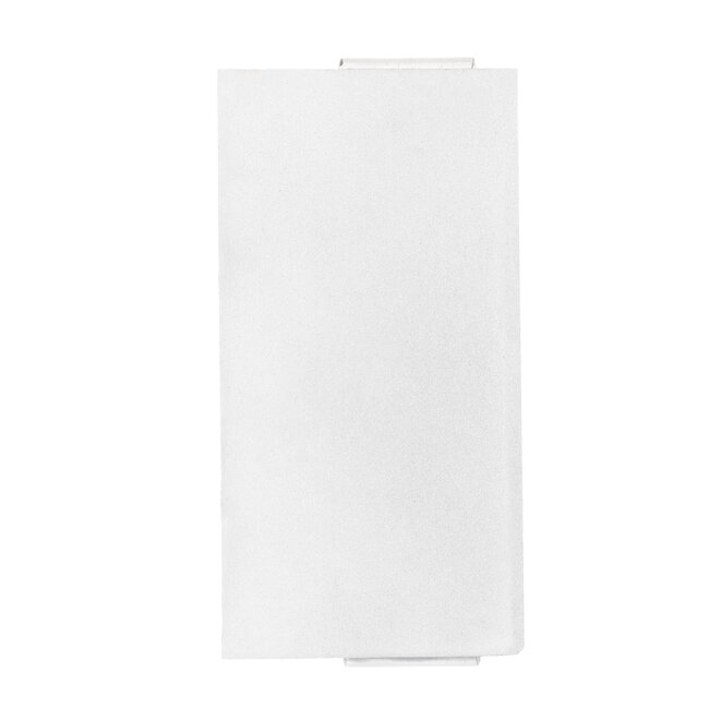 LINOR 60527 Φωτιστικό Τοίχου - Απλίκα Αρχιτεκτονικού Φωτισμού Εσωτερικού/Εξωτερικού Χώρου Up & Down LED 10W 1000lm 60° AC220-240V Αδιάβροχο IP65 - Σώμα Αλουμινίου & Tempered Glass - Μ12.5 x Π6 x Υ4cm - Θερμό Λευκό 2700K - Λευκό - Bridgelux Chip - 5 Years Warranty - 5