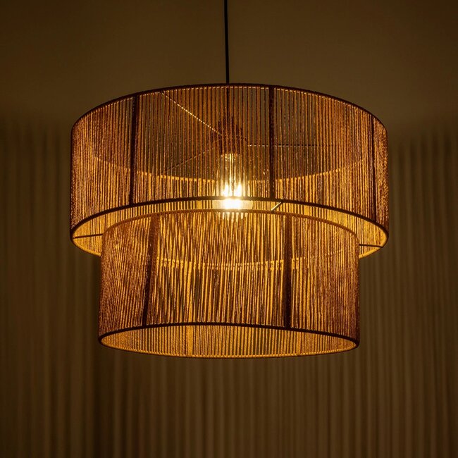 ROXXI 205-0020 Boho Κρεμαστό Φωτιστικό Οροφής με Ντουί 1 x E27 AC 220-240V IP20 - Μπεζ - M50 x Π50 x Υ36cm - 3 ROXXI 205-0020 Boho Κρεμαστό Φωτιστικό Οροφής με Ντουί 1 x E27 AC 220-240V IP20 - Μπεζ - M50 x Π50 x Υ36cm - 3