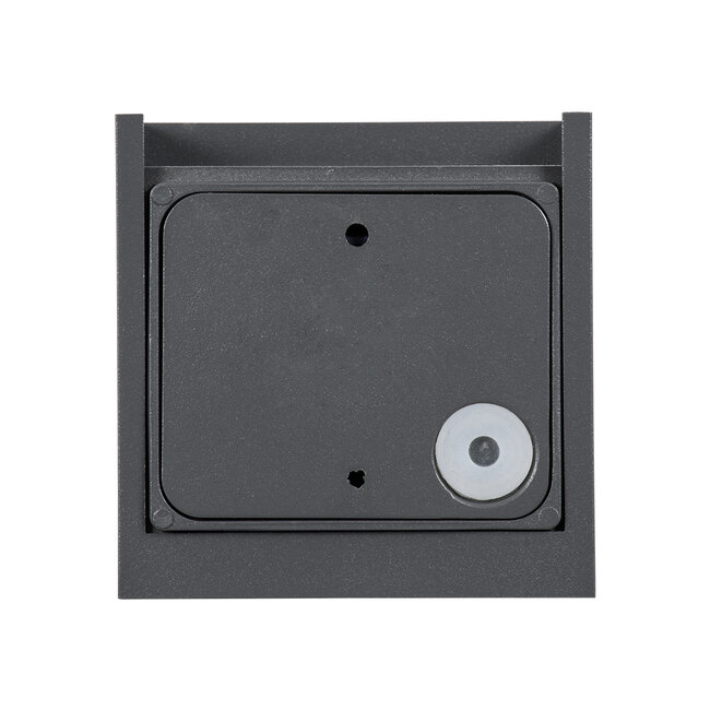 AXIS-S 60561 Φωτιστικό Τοίχου - Απλίκα Αρχιτεκτονικού Φωτισμού Εξωτερικού Χώρου Up & Down LED 10W 1150lm 10 έως 60° AC 220-240V Αδιάβροχο IP65 Μ10 x Π10 x Υ10cm - Θερμό Λευκό 2700K - Γκρι Ανθρακί - 5