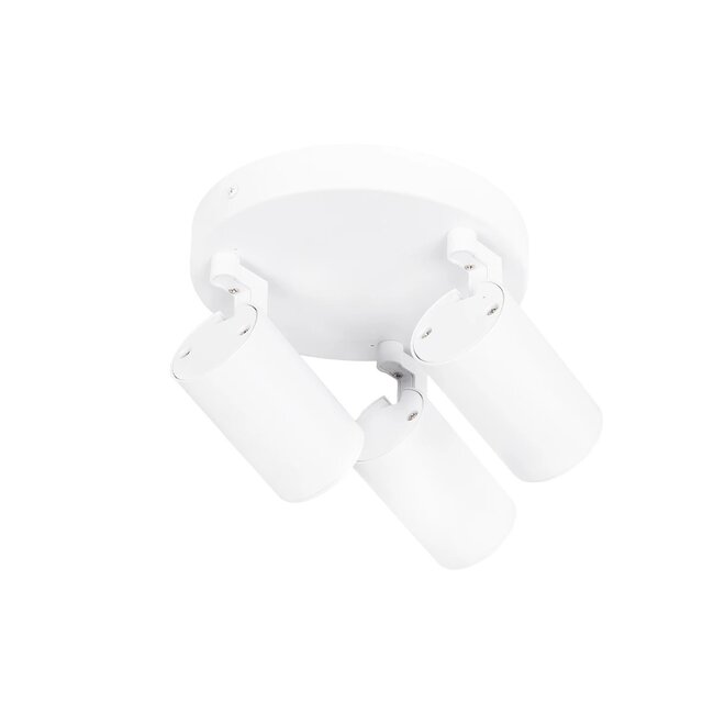 kelvo® SPOTA KLV-101-0145 Μοντέρνο Κινούμενο Φωτιστικό Σποτ Οροφής με Ντουί 3 x GU10 90° AC 220-240V IP20 - Λευκό Ματ - Μ19 x Π19 x Υ14cm - 8 kelvo® SPOTA KLV-101-0145 Μοντέρνο Κινούμενο Φωτιστικό Σποτ Οροφής με Ντουί 3 x GU10 90° AC 220-240V IP20 - Λευκό Ματ - Μ19 x Π19 x Υ14cm - 8