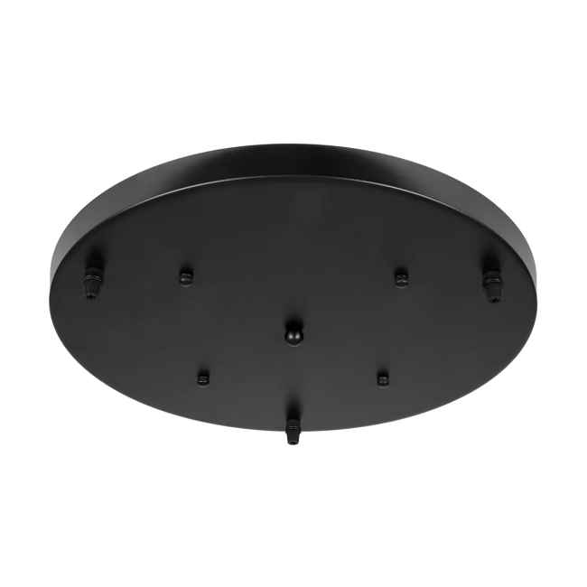 WALLBASE 77541 Μεταλλική Ροζέτα για Κρέμαση 3 Φωτιστικών - Μαύρο - Μ40 x Π40 x Υ3cm WALLBASE 77541 Μεταλλική Ροζέτα για Κρέμαση 3 Φωτιστικών - Μαύρο - Μ40 x Π40 x Υ3cm