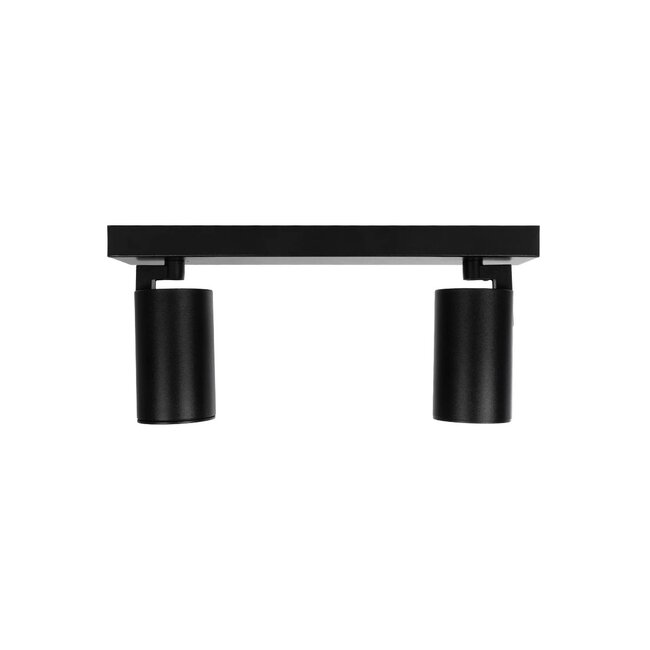 kelvo® SPOTA KLV-101-0136 Μοντέρνο Κινούμενο Φωτιστικό Σποτ Οροφής με Ντουί 2 x GU10 90° AC 220-240V IP20 - Μαύρο Ματ - Μ30 x Π6 x Υ14.5cm - 6 kelvo® SPOTA KLV-101-0136 Μοντέρνο Κινούμενο Φωτιστικό Σποτ Οροφής με Ντουί 2 x GU10 90° AC 220-240V IP20 - Μαύρο Ματ - Μ30 x Π6 x Υ14.5cm - 6