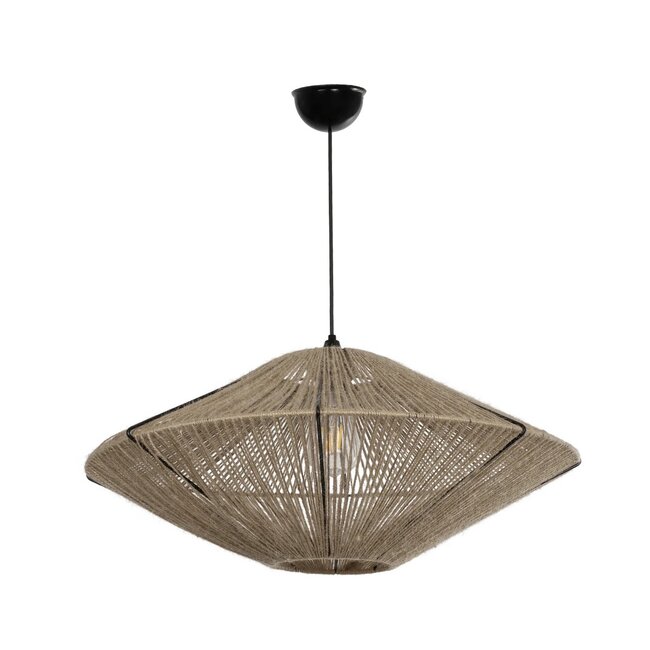 OVNI 205-0029 Boho Κρεμαστό Φωτιστικό Οροφής με Ντουί 1 x E27 AC 220-240V IP20 - Μπεζ - M60 x Π60 x Υ29cm - 4 OVNI 205-0029 Boho Κρεμαστό Φωτιστικό Οροφής με Ντουί 1 x E27 AC 220-240V IP20 - Μπεζ - M60 x Π60 x Υ29cm - 4