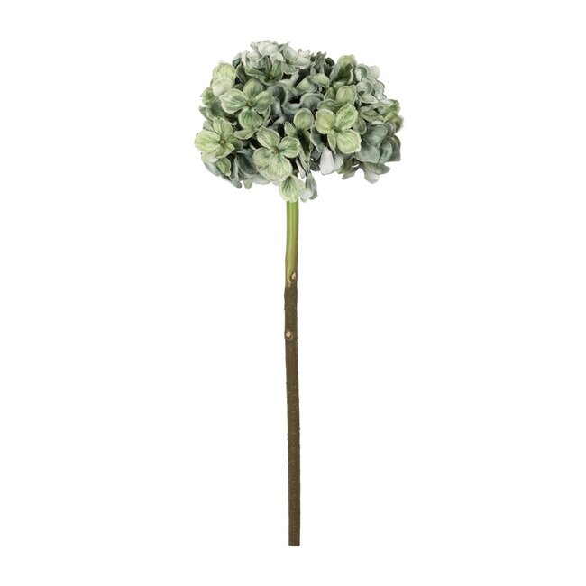 Artificial Garden GREEN HYDRANGEA BRANCH 21316 Τεχνητό Διακοσμητικό Κλαδί Πράσινη Ορτανσία Y47cm