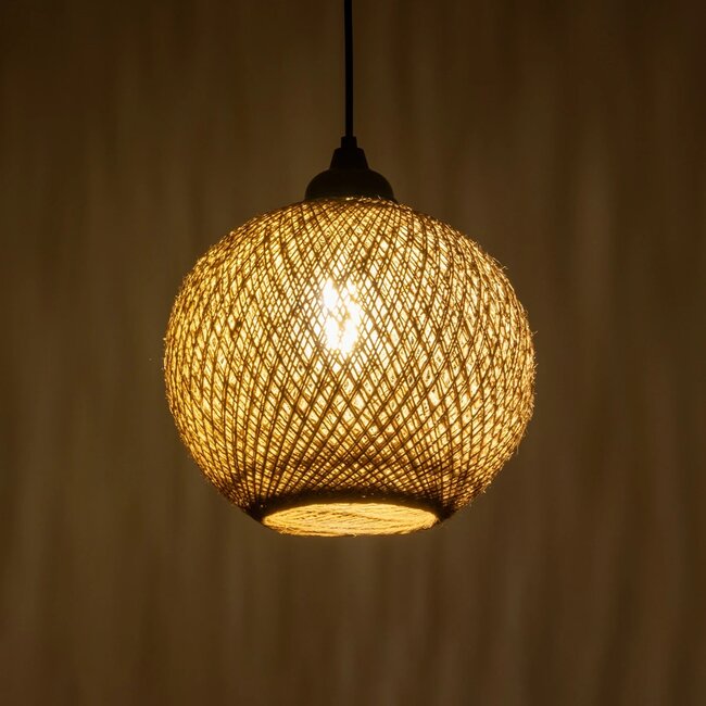 SOLEI 205-0003 Boho Κρεμαστό Φωτιστικό Οροφής με Ντουί 1 x E27 AC 220-240V IP20 - Μπεζ - M20 x Π20 x Υ25cm - 3 SOLEI 205-0003 Boho Κρεμαστό Φωτιστικό Οροφής με Ντουί 1 x E27 AC 220-240V IP20 - Μπεζ - M20 x Π20 x Υ25cm - 3