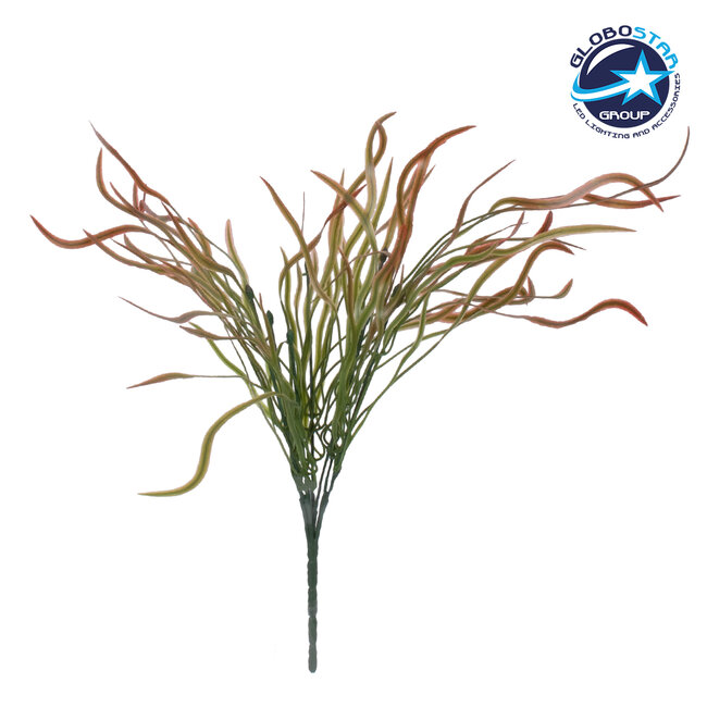 SPLEENWORTH SMALL 78279 Τεχνητό Φυτό Ασπλήνιο Μικρό - Μπουκέτο Διακοσμητικών Φυτών - Κλαδιών με Φύλλωμα Πράσινο - Κόκκινο Υ50cm