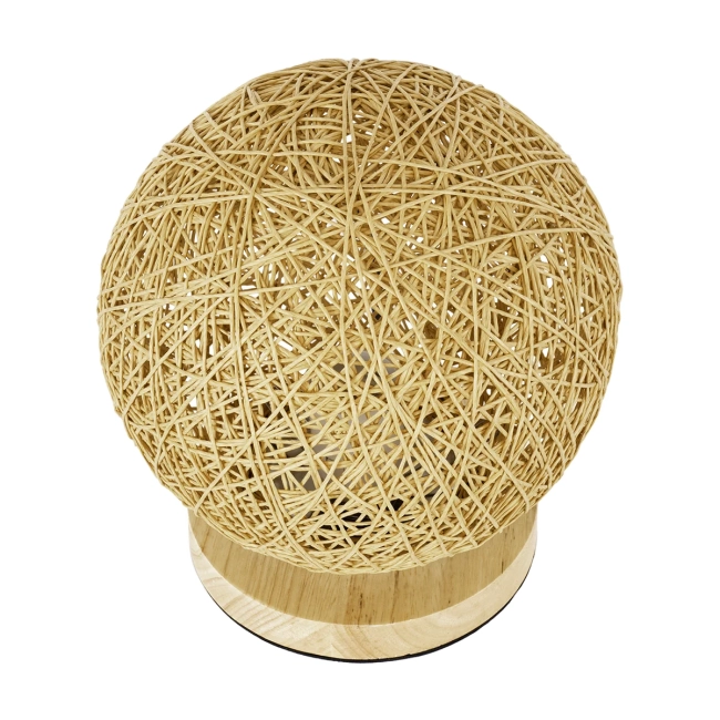 OCEANA 01336 Boho Επιτραπέζιο Φωτιστικό Πορτατίφ με Ντουί 1 x E27 AC 220-240V IP20 - Μπεζ - M20 x Π20 x Υ22cm OCEANA 01336 Boho Επιτραπέζιο Φωτιστικό Πορτατίφ με Ντουί 1 x E27 AC 220-240V IP20 - Μπεζ - M20 x Π20 x Υ22cm