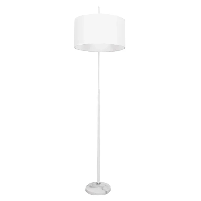 IMPERIAL 01588 Μοντέρνο Επιδαπέδιο Φωτιστικό με Ντουί 1 x E27 AC 220-240V IP20 - Λευκό - Μ100 x Π34 x Υ187cm