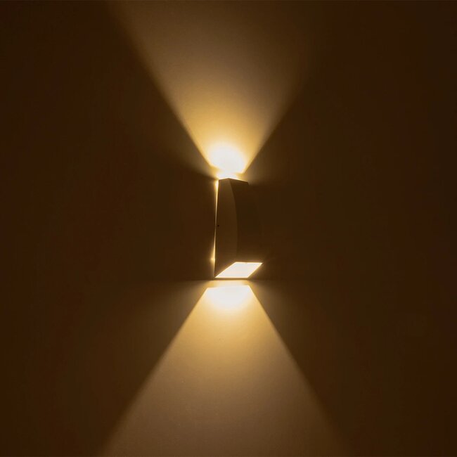 kelvo® FLUX KLV-101-0121 Μοντέρνο Φωτιστικό Τοίχου - Απλίκα LED 6W 750lm 30° AC 220-240V Αδιάβροχο IP65 Θερμό Λευκό 2700K - Bridgelux COB Chip & TÜV SÜD Driver - Λευκό Ματ - Μ5 x Π8.5 x Υ17cm - 5 Χρόνια Εγγύηση - 11 kelvo® FLUX KLV-101-0121 Μοντέρνο Φωτιστικό Τοίχου - Απλίκα LED 6W 750lm 30° AC 220-240V Αδιάβροχο IP65 Θερμό Λευκό 2700K - Bridgelux COB Chip & TÜV SÜD Driver - Λευκό Ματ - Μ5 x Π8.5 x Υ17cm - 5 Χρόνια Εγγύηση - 11