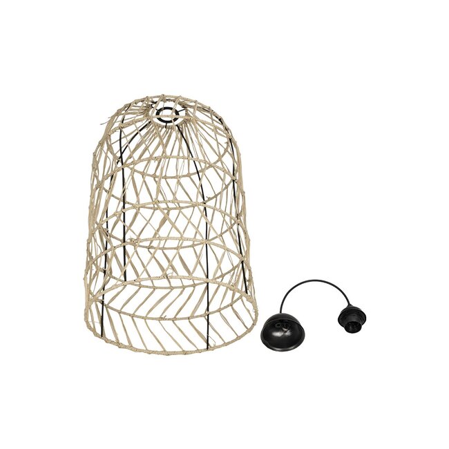 NETI 205-0025 Boho Κρεμαστό Φωτιστικό Οροφής με Ντουί 1 x E27 AC 220-240V IP20 - Μπεζ - M35 x Π35 x Υ63cm - 11 NETI 205-0025 Boho Κρεμαστό Φωτιστικό Οροφής με Ντουί 1 x E27 AC 220-240V IP20 - Μπεζ - M35 x Π35 x Υ63cm - 11