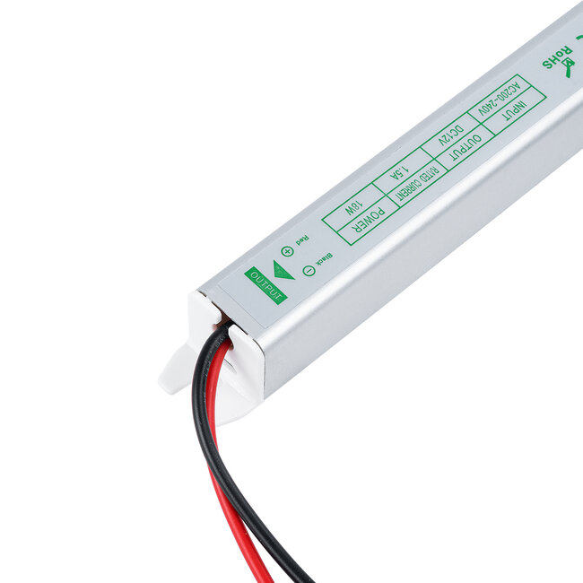73031 Μεταλλικό Τροφοδοτικό PELV Ultra Slim για Προϊόντα LED 18W 1.5A - AC 220-240V σε DC 12V - IP20 Μ1.8 x Π1.8 x Υ17.5cm - 3 Χρόνια Εγγύηση - 4