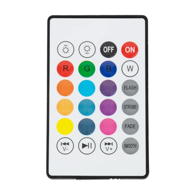  RGBOO 76072 Λάμπα E27 G95 με IR Ασύρματο χειριστήριο & 3W Bluetooth Ηχείο LED 12W 780lm 260° AC 220-240V IP20 Πολύχρωμο RGBW Dimmable - Sanan SMD Chip - Μ13 x Π25 x Υ43cm - 2 Χρόνια Εγγύηση - 5