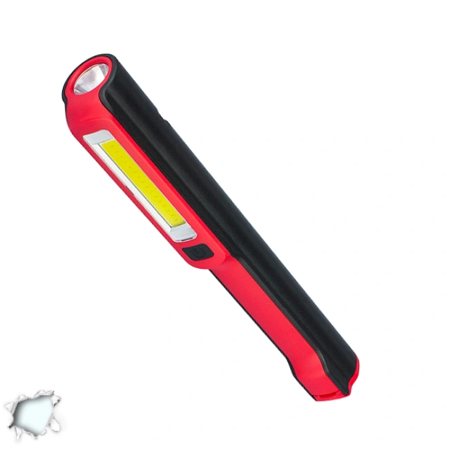 Φορητός Φακός PEN COB LED Κόκκινο Χρώμα 07007 Φορητός Φακός PEN COB LED Κόκκινο Χρώμα 07007