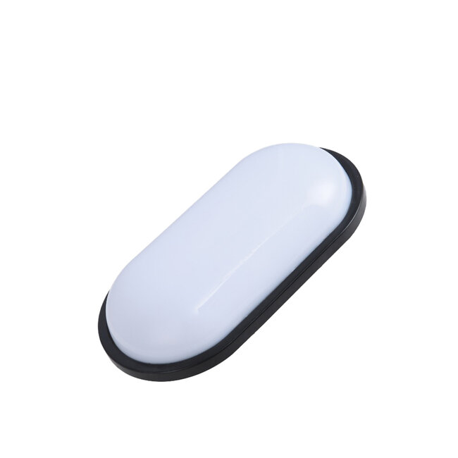 MARINA 202-0022 MODERN WALL LIGHT 1 X E27 IP20 BLACK PLASTIC - M35 X Π12 Υ10CM