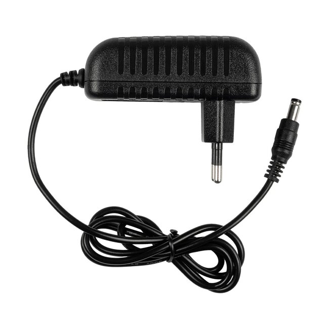 VOLTIX GLB-107-0002 Τροφοδοτικό/Μετασχηματιστής Class II SELV 24W 2A AC 220-240V σε DC 12V IP20 - Μαύρο Ματ - Μ8 x Π4.2 x Υ2.8cm - 3 Χρόνια Εγγύηση - 7