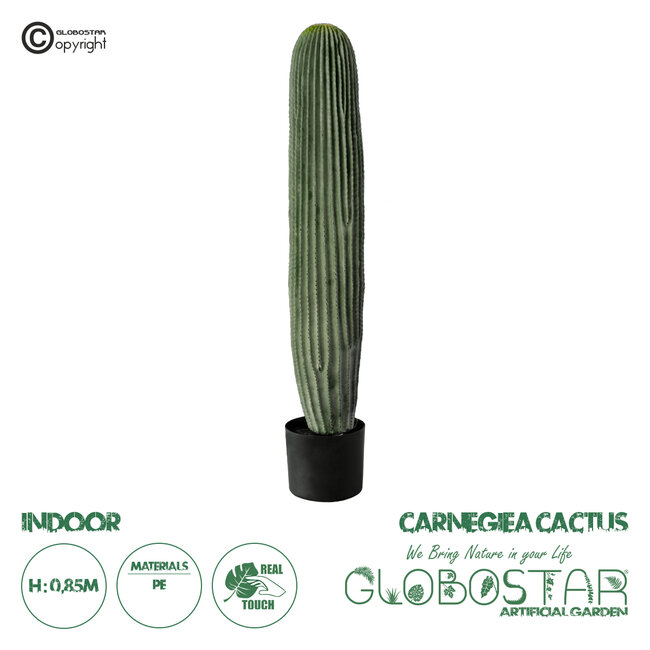 Artificial Garden CARNEGIEA CACTUS 20125 Τεχνητό Διακοσμητικό Φυτό Κάκτος Σαγκουάρο Υ85cm