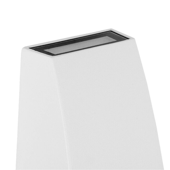 kelvo® FLUX KLV-101-0121 Μοντέρνο Φωτιστικό Τοίχου - Απλίκα LED 6W 750lm 30° AC 220-240V Αδιάβροχο IP65 Θερμό Λευκό 2700K - Bridgelux COB Chip & TÜV SÜD Driver - Λευκό Ματ - Μ5 x Π8.5 x Υ17cm - 5 Χρόνια Εγγύηση - 8 kelvo® FLUX KLV-101-0121 Μοντέρνο Φωτιστικό Τοίχου - Απλίκα LED 6W 750lm 30° AC 220-240V Αδιάβροχο IP65 Θερμό Λευκό 2700K - Bridgelux COB Chip & TÜV SÜD Driver - Λευκό Ματ - Μ5 x Π8.5 x Υ17cm - 5 Χρόνια Εγγύηση - 8