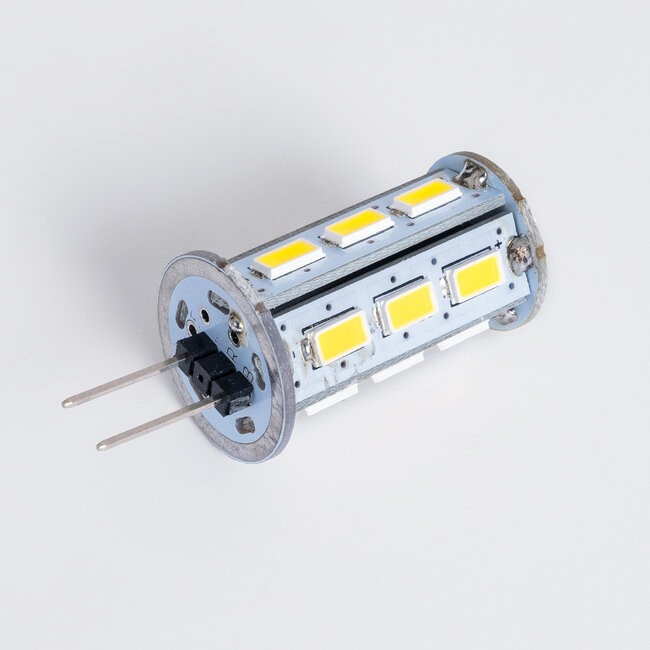 76133 Λάμπα LED G4 SMD 5630 5W 600lm 320° DC 12-24V IP20 Φ1.8 x Υ4.3cm Ψυχρό Λευκό 6000K Dimmable - 2 Χρόνια Εγγύηση - 3 76133 Λάμπα LED G4 SMD 5630 5W 600lm 320° DC 12-24V IP20 Φ1.8 x Υ4.3cm Ψυχρό Λευκό 6000K Dimmable - 2 Χρόνια Εγγύηση - 3