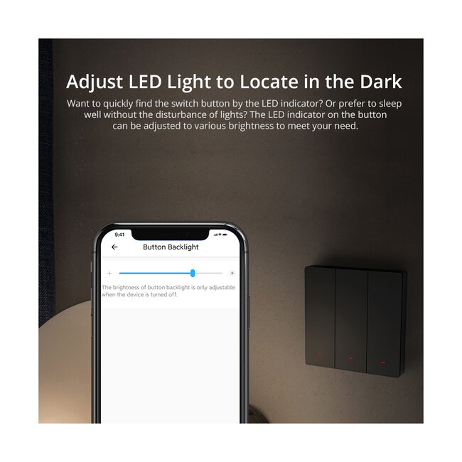 80088 SONOFF M5-2C-80 SwitchMan Mechanical Smart Switch WiFi & Bluetooth AC 100-240V Max 10A 2200W (5A/Way) 2 Way - 10