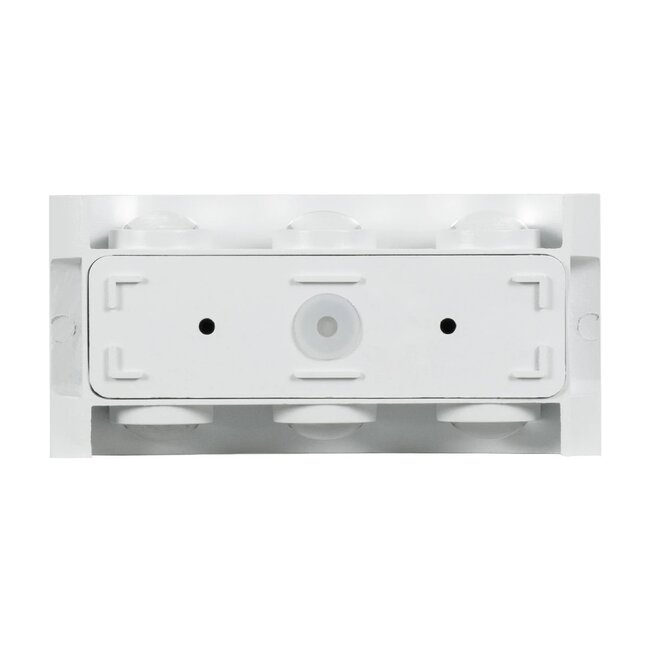 kelvo® SIXOAD KLV-101-0011 Φωτιστικό Τοίχου / Απλίκα LED 18W 1980lm 30° AC 220-240V Αδιάβροχο IP65 Φυσικό Λευκό 4500K - CREE XPE Chip & TÜV SÜD Driver - Λευκό Ματ - Μ17 x Π4 x Υ8cm - 5 Χρόνια Εγγύηση - 5